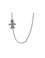 Collana Gemoro Donna in Oro bianco Diamante GB170BIA - GB170BIA
